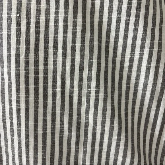 2 panels Emily & Meritt Pottery Barn, Ruffle edge, striped,  52x63 curtains - Picture 4 of 9